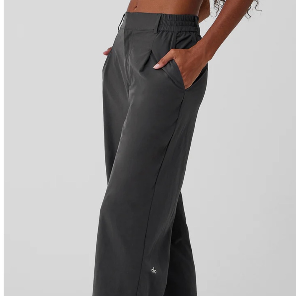 Alo Yoga Black Relaxed Pants